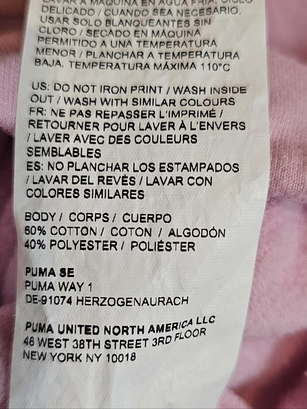 Puma Pink Kids Pullover Hoodie - Picture 5 of 7